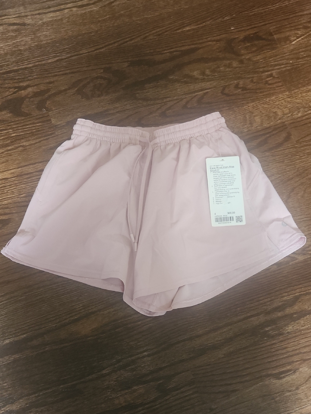 lululemon athletica Light Pink Athletic Shorts